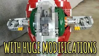 Most Entertaining Boba Fett's Lego Slave 1 (75243 MOC/MOD)