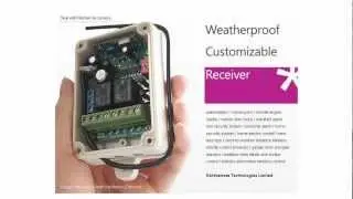 RF remote control relay receiver 2-channel SR-RCS-202U