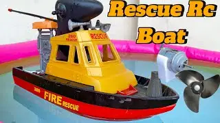 Motor Boat Sink Experiment With Remote Control Kit | Science Project