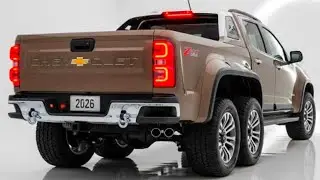 This 2026 Chevrolet S10 Z71 6x6 Just Changed Off-Road Trucks Forever