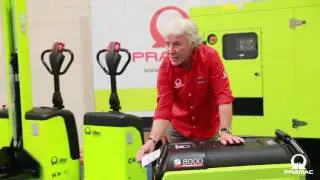 &Aacute;ngel Nieto, new Pramac World Ambassador, visited the Pramac Iberica&acute;s factory for a photoshooting