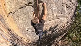 Crack Climbing Zag at Bridge Buttress (5.8) | Immersive 360 VR