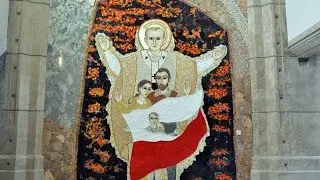 Mosaics of M.Rupnik in the Saint John Paul II Sanctuary in Krak&oacute;w