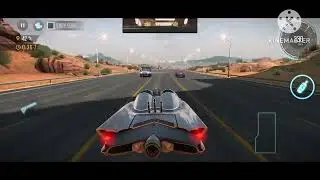Carx Highway racing. Probando auto de Batman top speed (378km)