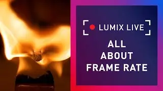 LUMIX Live : All About Frame Rates