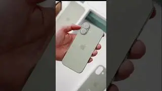 iPhone 17 Unboxing | Sage Green Colour