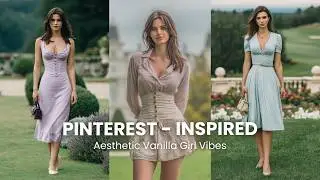 ✨ Pinterest-Inspired Vanilla Girl Outfits 🎀💐 for Summer 2025 🌤👒 | Aesthetic Looks You'll LOVE 💞