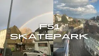 F51 Folkestone skatepark. 18.02.24