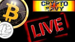 🔥Crypto Savy LIVE🔥 litecoin price prediction, analysis, news, trading