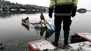 Raising sunken boat in 24seconds