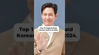 Top 15 Highest-Paid Korean Actors in 2024: Earnings & Rankings Revealed ✨🔥 #youtubeshorts