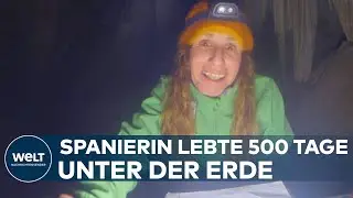 500 TAGE UNTER DER ERDE: Raus aus der Isolation – Höhlenforscherin beendet Experiment 