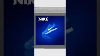 Nike Shoe Poster Design In Photoshop