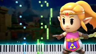 Zelda: Echoes of Wisdom - Hyrule Field (All Variants): Piano Tutorial