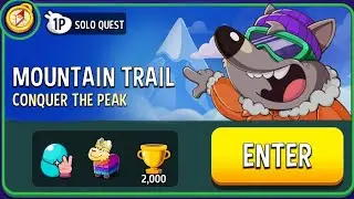 Solo Quest / Laser Matches Bombs Away Solo Challenge | Mountain Trail Solo Today 