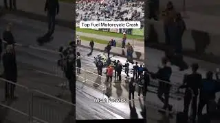 Top Fuel Motorcycle Crashes at US 131 😮