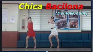 Chica Bacilona Line Dance (Demo & Count)// Improver Level// Everyday Line Dance (에브리데이라인댄스)