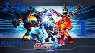 1# Mighty No. 9 - Приключения заново 1-4 уровни