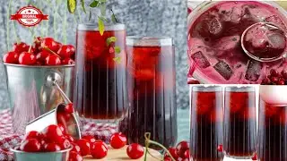 Best Summer DrinkHow to make Cherry Juice in English | Cherry Juice Banane ka tarika & Benefits