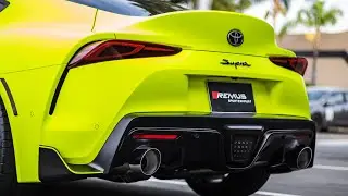 LOUDEST EXHAUST 2020 Toyota Supra!