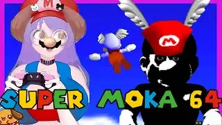 I Made A Vtuber Cry - Super Moka 64 (twitch highlights)