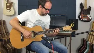 Stapleton Guitars&reg; TAISA Parlour, solid wood acoustic guitar.