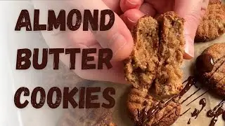 Almond Butter Cookies | Healthy & Easy Recipe! 🍪✨