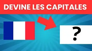 90 % des gens échouent à ce quiz de capitales