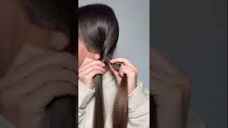 If you can&rsquo;t braid, try this hack #hairhacks