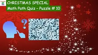 Christmas Special-Help Santa find gifts today. Try the Math Path Quiz#10 now-Video by Creative Kids!