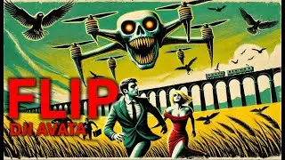 DJI Avata 4K Drone | Autumn Flight Around Hounsgill Viaduct | Sports Mode Spins & Crashes