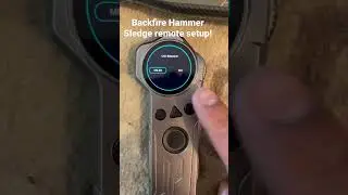 Backfire Hammer Sledge 4wd/2wd remote setup. @BackfireBoardsOfficial