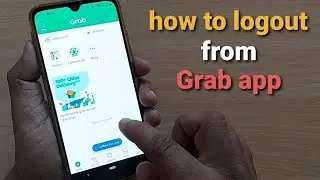 how to logout grab app