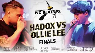 Hadox vs Ollie Lee | Solo Finals | New Zealand Beatbox Championships 2022