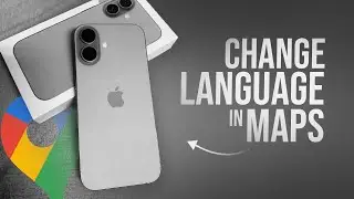 How to Change Language in Google Maps App in iPhone (tutorial)