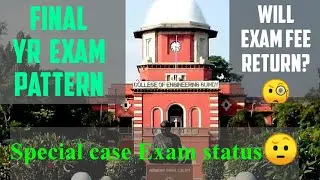 Anna university latest updates |Final year exam pattern