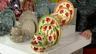Temp-tations 16-Piece Essential Dinnerware Set on QVC
