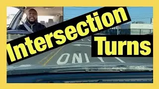 How To Make Left Turns At  Intersection