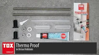 TOX Schwerlast-Montagesystem Thermo Proof (in Beton/Vollstein)
