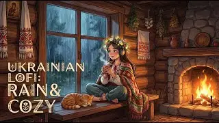 Український Lofi Радіо 🇺🇦 Мавка, Дощ та Затишна Хатина (Музика для сну та навчання)