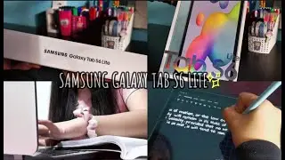 Samsung Galaxy Tab S6 Lite + Quick review  || tracy's dairy