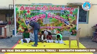 Sankranthi sambaralu #skit#farmer#2026#sri vikas school 