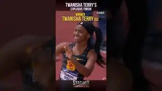 Тваниша Терри побеждает в женском забеге на 60 метров NCAA #терри #спортсмен #легкая атлетика #шо...