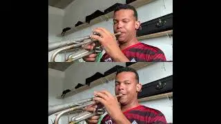 Estudo de trompete Duet do Book One &ldquo;EDWARDS-HOVEY METHOD&rdquo; Cornet or Trumpet   #trumpet
