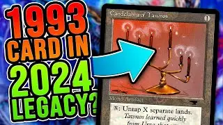THE CANDLE IS LIT! Candelabra of Tawnos High Tide &mdash; MTG Legacy Mono-Blue Storm | Magic The Gathering