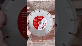 Is this the WORLDS BEST diamond cutting blade for angle grinders?  we think so! #tools #satisfying