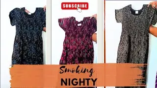 Smoking Discharge Nighty || Look's like MAXI Dress || Yehovah Yireh Trend & Tradition.