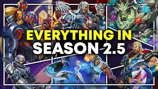 First Look at EVERYTHING in Season 2.5 | Ultron is BAD? | ALL 6 New Team Ups & Skins | Marvel Rivals