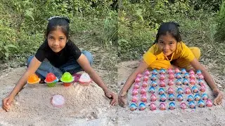 Part 175  Survival Skills SMART Ideas and USEFUL in Forest With Single Mom  Jungle Life