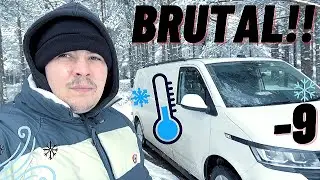 Extreme Cold Vanlife - Cairngorms Edition